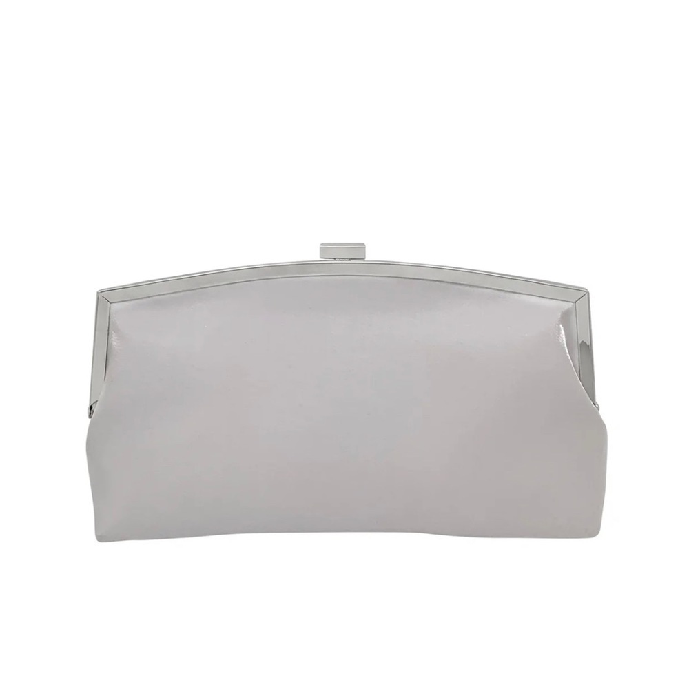 La Regale Jianna Casually Pleated Frame Clutch - Picture 2 of 8